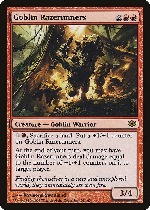 Goblin Razerunners card from CON #64