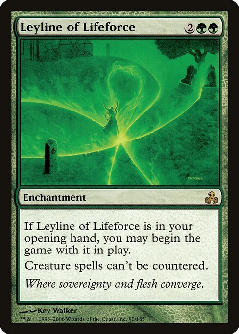 Leyline of Lifeforce card from GPT #90
