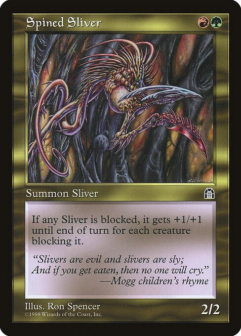 Spined Sliver card from STH #product-5421