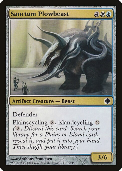 Sanctum Plowbeast card from ARB #10