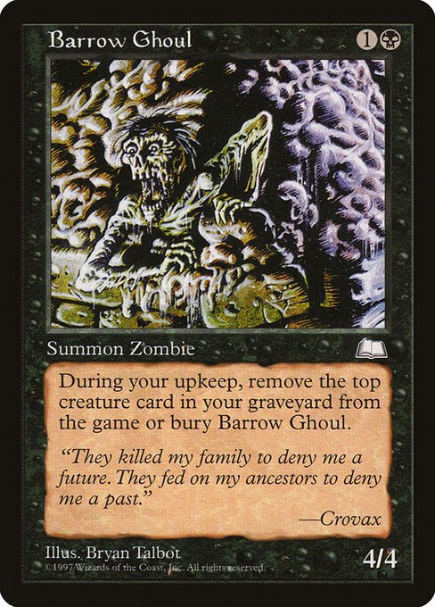 Barrow Ghoul card from WTH #product-5986