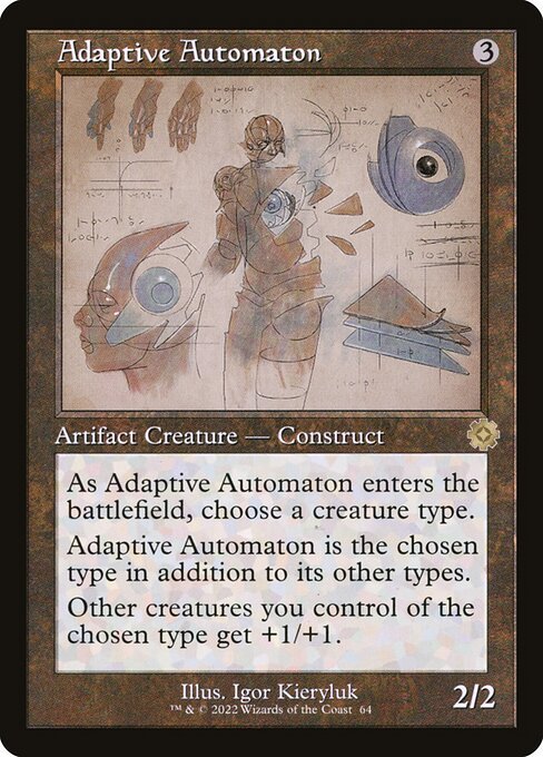 Adaptive Automaton card from BRR #64