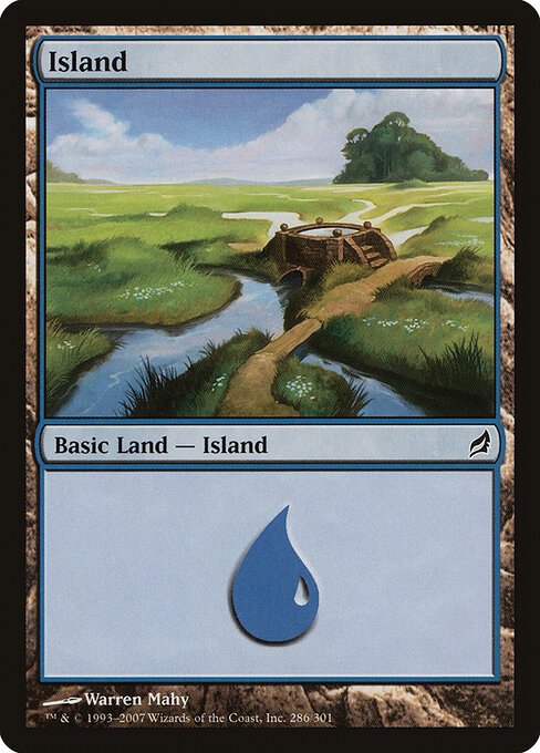 Island (286) card from LRW #286
