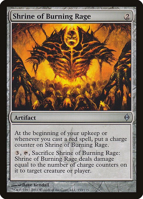 Shrine of Burning Rage card from NPH #153