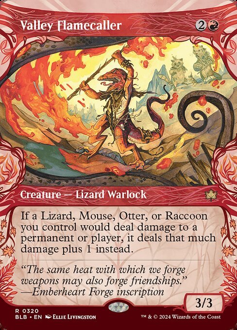 Valley Flamecaller card from BLB #320