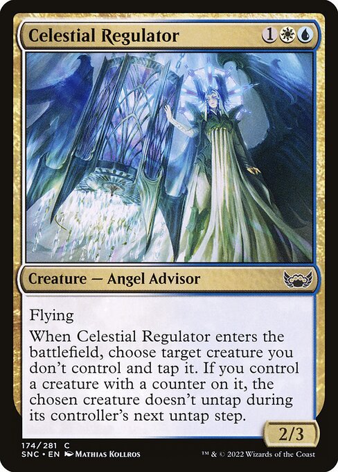 Celestial Regulator card from SNC #174