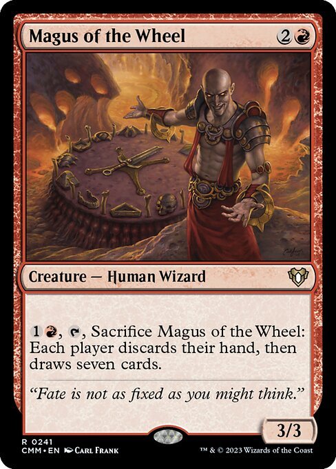 Magus of the Wheel card from CMM #241