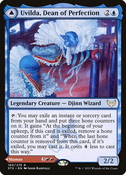 Uvilda, Dean of Perfection card from STX #160