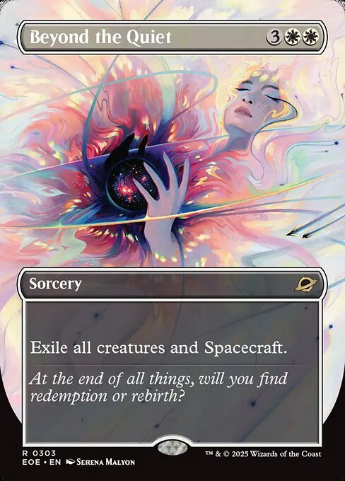 Beyond the Quiet card from EOE #303