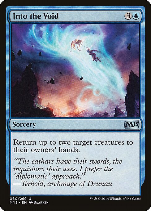 Into the Void card from M15 #60