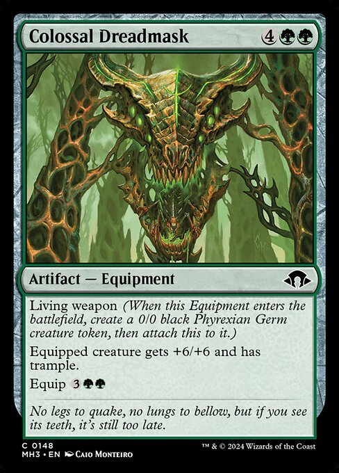 Colossal Dreadmask card from MH3 #148