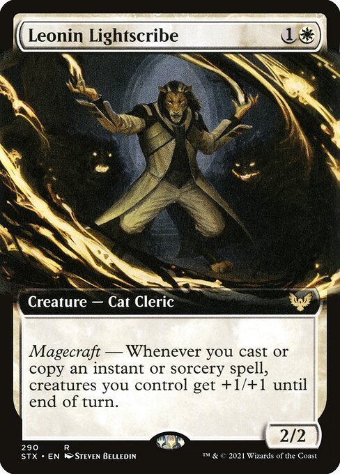 Leonin Lightscribe card from STX #290