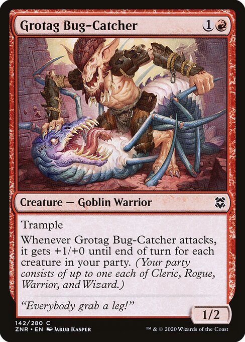 Grotag Bug-Catcher card from ZNR #142