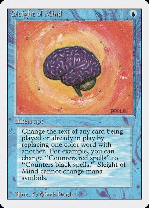 Sleight of Mind card from 3ED #product-1569