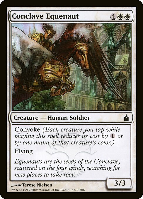 Conclave Equenaut card from RAV #9