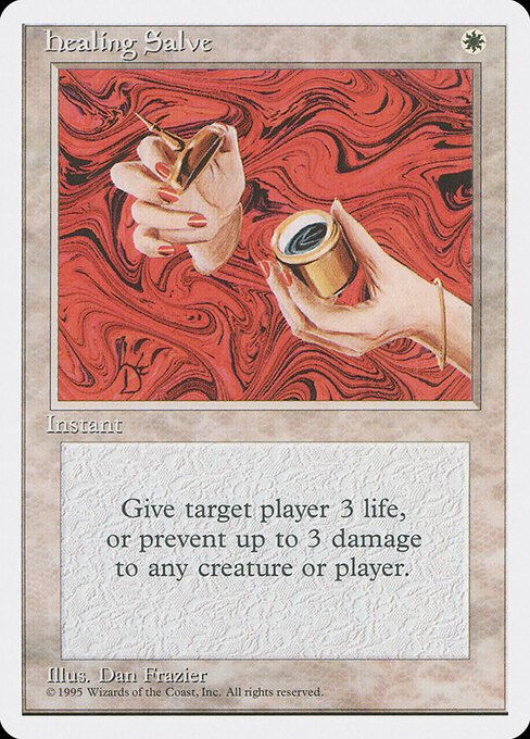 Healing Salve card from 4ED #product-1782