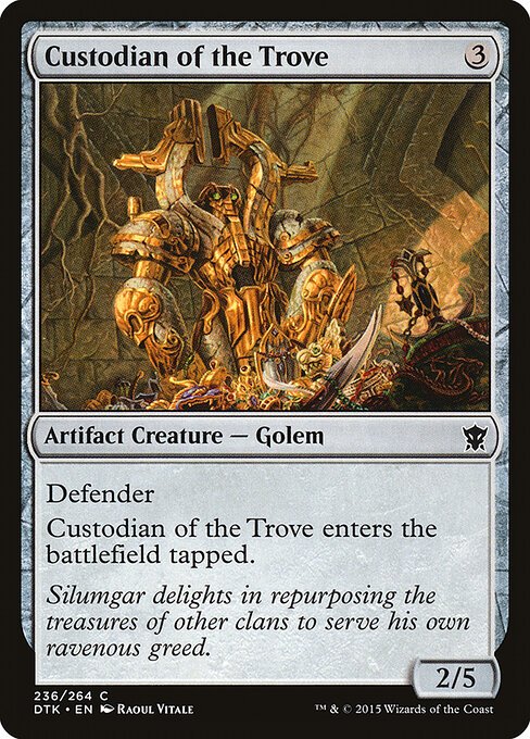 Custodian of the Trove card from DTK #236