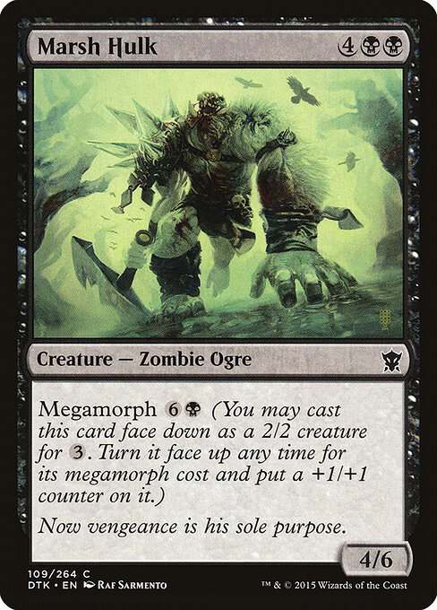 Marsh Hulk card from DTK #109
