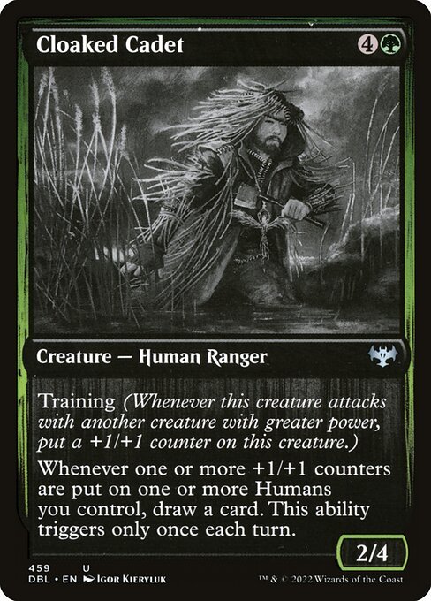 Cloaked Cadet card from DBL #459