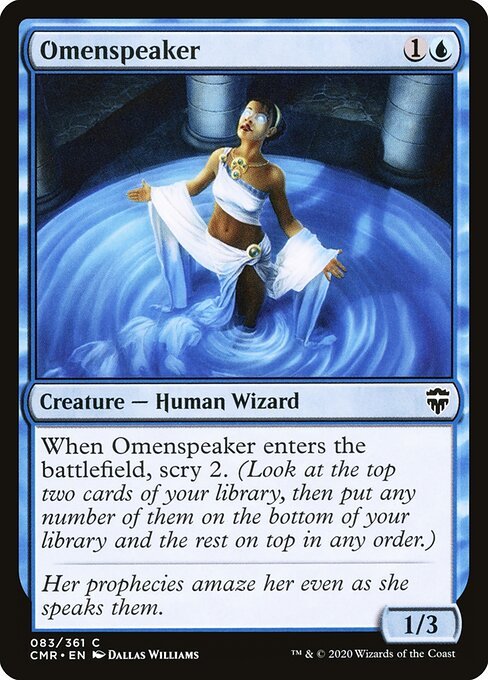 Omenspeaker card from CMR #83