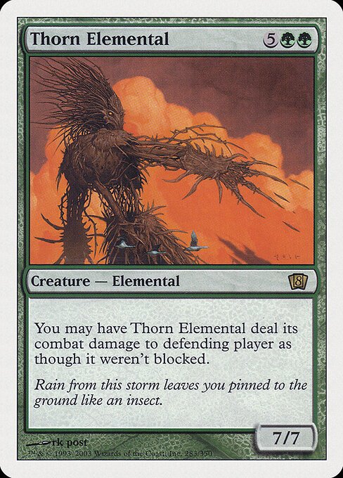 Thorn Elemental card from 8ED #283