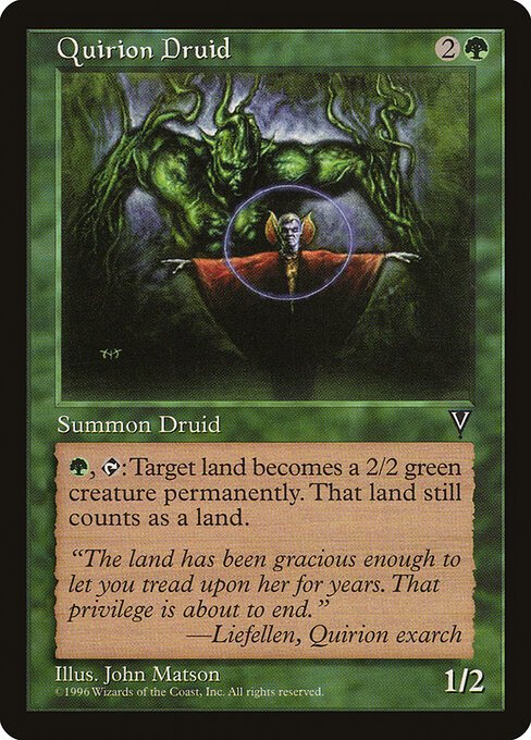 Quirion Druid card from VIS #product-5905