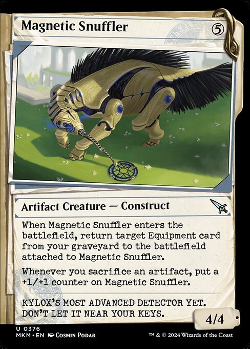 Magnetic Snuffler card from MKM #376