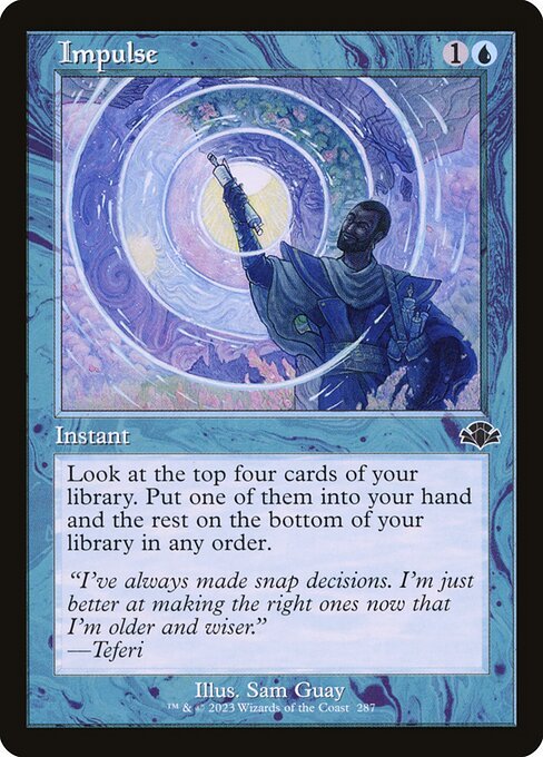 Impulse card from DMR #287