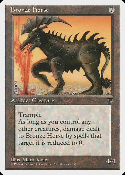 Bronze Horse card from CHR #product-3373