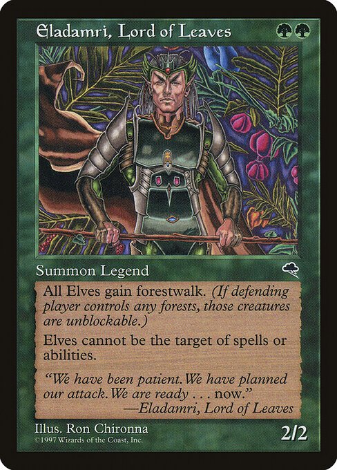 Eladamri, Lord of Leaves card from TMP #224