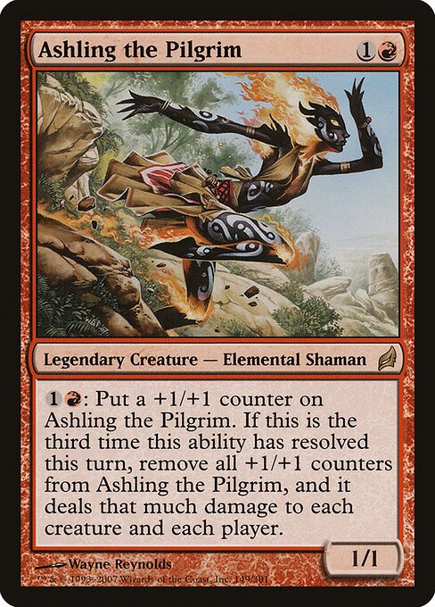 Ashling the Pilgrim card from LRW #149