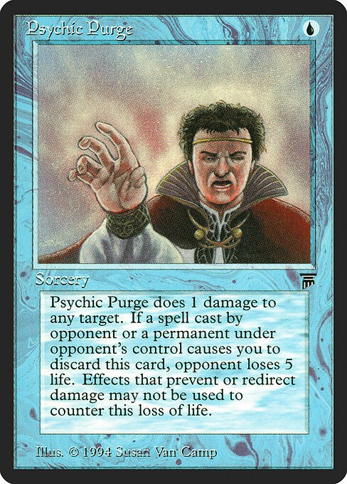 Psychic Purge card from LEG #product-3981