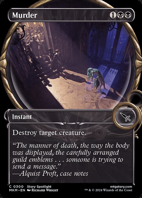 Murder card from MKM #300