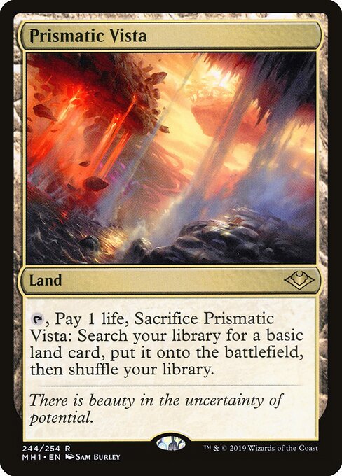 Prismatic Vista card from MH1 #244