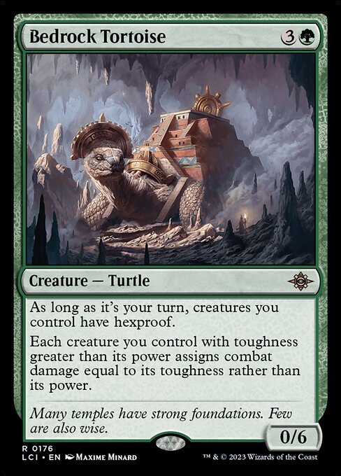 Bedrock Tortoise card from LCI #176