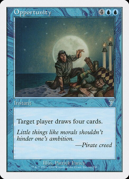 Opportunity card from 7ED #91
