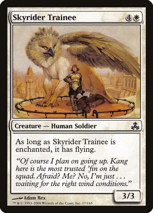 Skyrider Trainee card from GPT #17