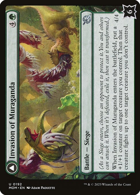 Invasion of Muraganda card from MOM #192