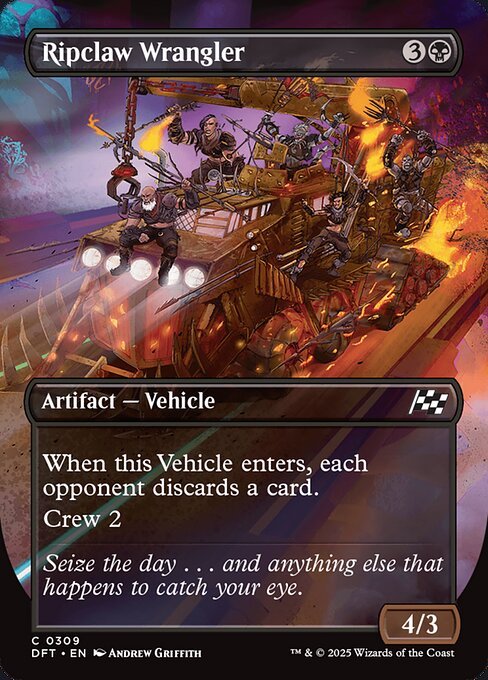Ripclaw Wrangler card from DFT #309