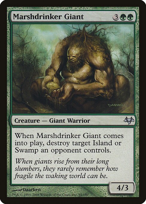 Marshdrinker Giant card from EVE #69
