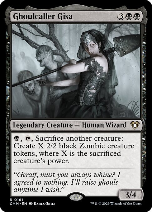Ghoulcaller Gisa card from CMM #161
