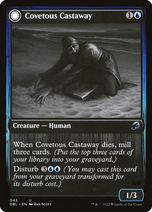 Covetous Castaway card from DBL #45