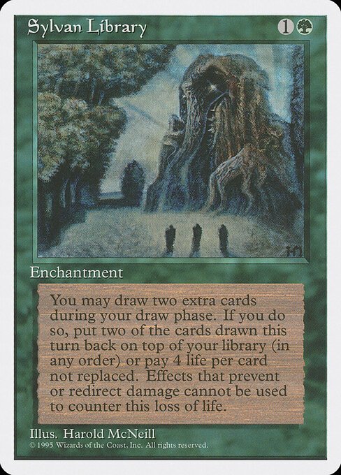 Sylvan Library card from 4ED #157