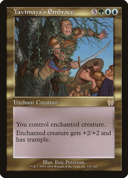 Yavimaya's Embrace card from APC #127
