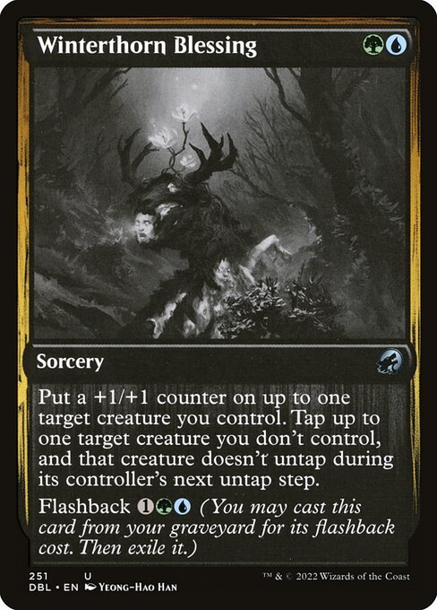 Winterthorn Blessing card from DBL #251