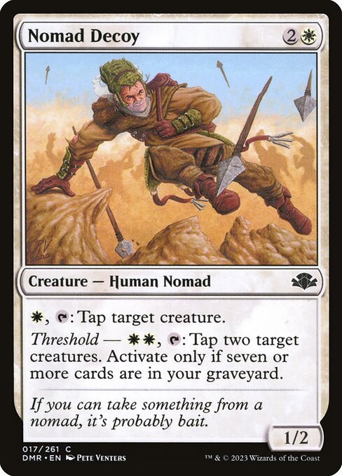 Nomad Decoy card from DMR #17
