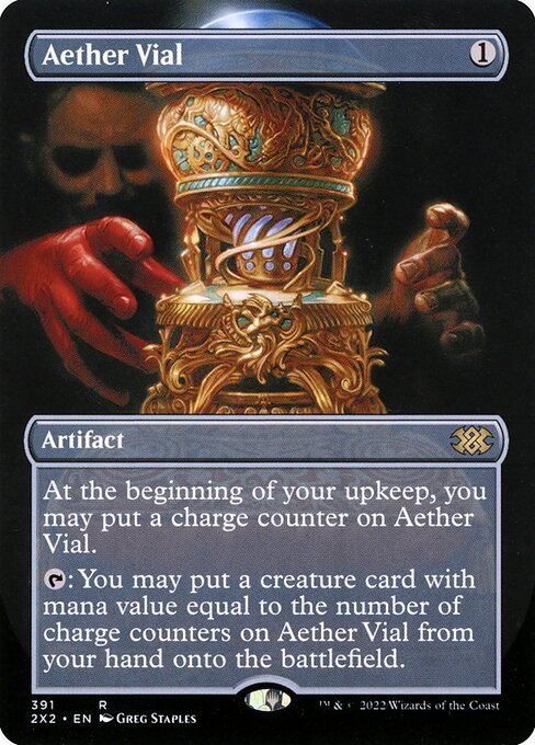 Aether Vial card from 2X2 #391