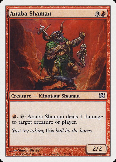 Anaba Shaman card from 9ED #172