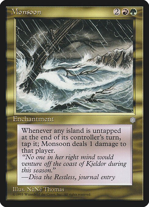 Monsoon card from ICE #376