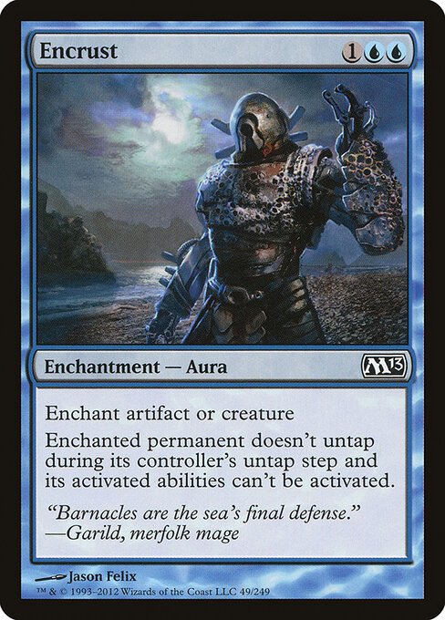 Encrust card from M13 #49